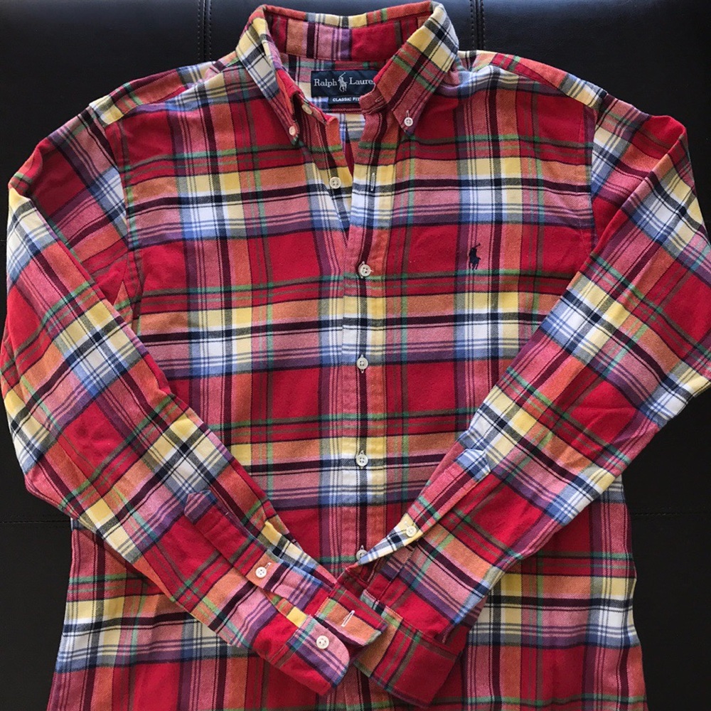 Ralph Lauren Classic Fit button down, size M